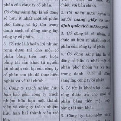 So Sánh Luật Doanh Nghiệp Năm 2020 Với Luật Doanh Nghiệp Năm 2014 