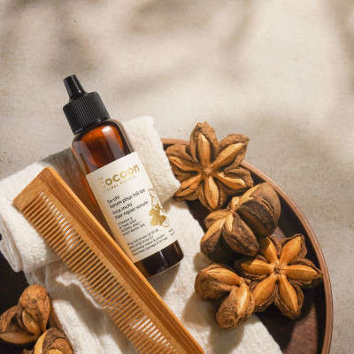 Combo 2 Chai Serum Sa-chi phục hồi tóc COCOON (70ml/1 Chai)