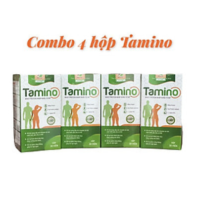 [COMBO 4 HỘP] Viên Uống Hỗ Trợ Tăng Cân TAMINO