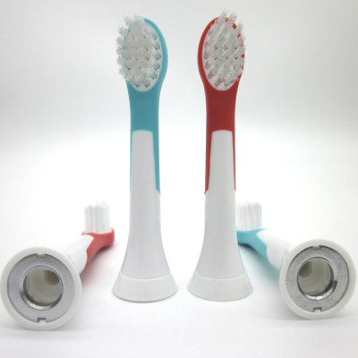 Bộ 4 đầu đánh răng điện trẻ em HX-6034 cho máy Philips Sonicare HX3, HX6, HX7, HX8, HX9, R, FlexCare +, FlexCare, HealthyWhite, HydroClean, EasyClean, DiamondClean