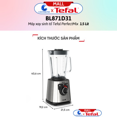 Máy xay sinh tố Tefal PerfectMix BL871D31 - Hàng chính hãng - Bảo Hành 12 Tháng