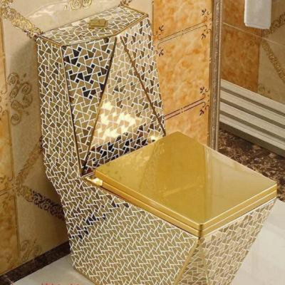 BỒN CẦU MẠ VÀNG, BỆT VÀNG DUBA NHẬP KHẨU GROVESI GRVBC 8030