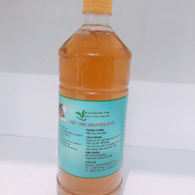 Mật ong nguyên chất hoa cafe đắk lắk - 1 Lít