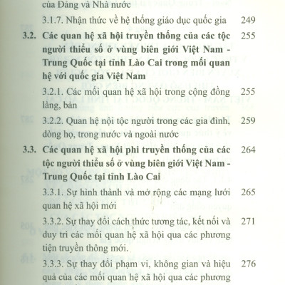 Truyền Thông Và Ý Thức Quốc Gia Của Một Số Tộc Người Ở Vùng Biên Giới Việt Nam - Trung Quốc (Sách chuyên khảo) - Viện Hàn lâm Khoa học Xã hội Việt Nam - Viện Dân tộc học; Trần Hồng Thu chủ biên 