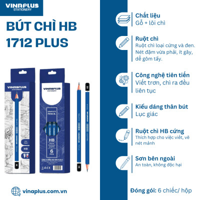 Bút Chì Vinaplus HB/4B/6B