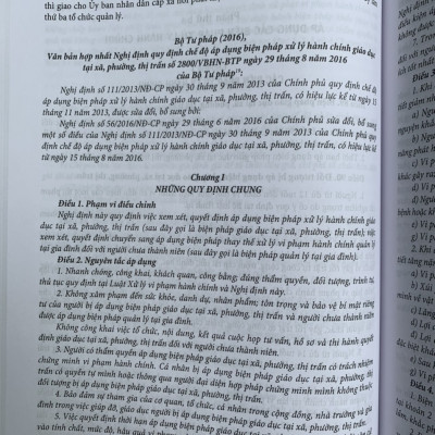 Chỉ dẫn tra cứu và áp dụng pháp luật về xử lý vi phạm hành chính  (được sửa đổi, bổ sung năm 2020) - Quyển 1 