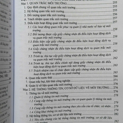 Sách Quy Định Chi Tiết Thi Hành Luật Bảo Vệ Môi Trường – Quản Lý Chất Thải và Kiểm Soát Các Chất Ô Nhiễm - V2560T