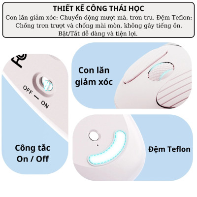 Chuột Không Dây Bluetooth 5.0 WiWU Magic Dual Mode - Sạc USB C, cho MacBook / Laptop có hiển thị đèn led, Kết Nối 2.4G, Độ nhạy 1200DPI không độ trễ - Hàng nhập khẩu