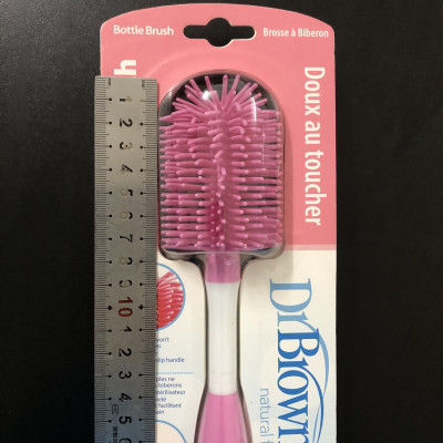 [ AC229 ] Cọ rửa bình sữa cổ thường và cổ rộng, chất liệu silicone - Dr.Brown