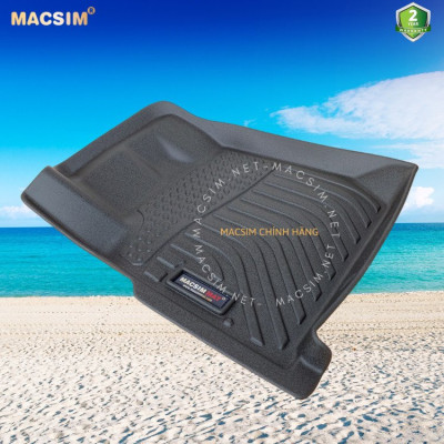 Thảm lót sàn xe ô tô BT50 2022+(sd) Nhãn hiệu Macsim chất liệu nhựa TPE cao cấp màu đen