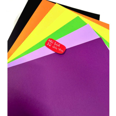 Xấp 10 Tờ Bìa Giấy Cứng A4 Màu Đặc Biệt Định Lượng 160gsm Dùng Làm Thủ Công Handmade,Giấy A4 Bìa Tài Liệu Sách Vở