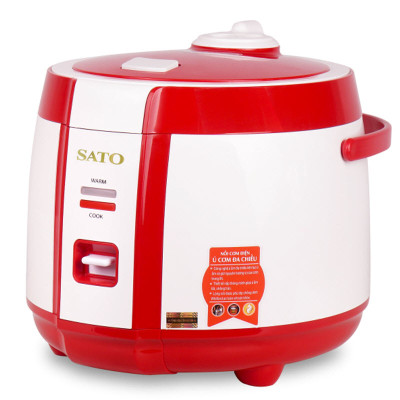 Nồi Cơm Điện SATO 18F041 1.8L - Thiết kế sang trọng hiện đại, màu sắc tinh tế - Miễn phí vận chuyển toàn quốc - Hàng chính hãng