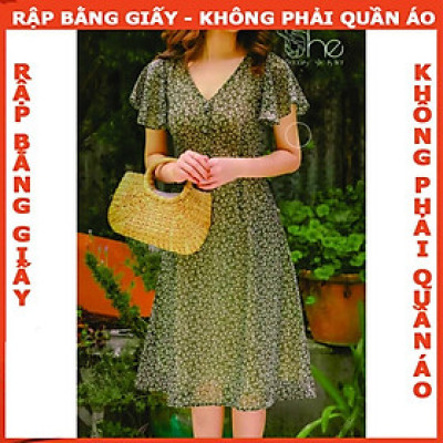 Rập giấy đầm cánh tiên mã 1289 (BẢN VẼ)