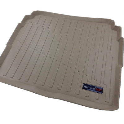 Thảm lót cốp xe ô tô Peugeot 3008 2017-2021 nhãn hiệu Macsim chất liệu TPV cao cấp màu đen