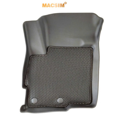 Thảm hai lớp (sd3) Macsim dành cho Mitsubishi Outlander 2013-2024 bề mặt cao su siêu sạch