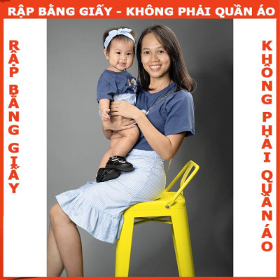 Rập giấy mã R25 cho mẹ - Rập chân váy đuôi cá (BẢN VẼ)