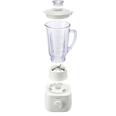Máy xay sinh tố Panasonic MX-EP5111WRA, CS 450W, Lưỡi dao thép không gỉ, kèm cối xay khô - Hàng chính hãng