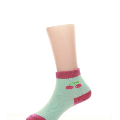 Set 2 đôi vớ cổ ngắn in silicon chống trượt cho bé 2-4 tuổi thương hiệu ELLE EBK05 LOC2