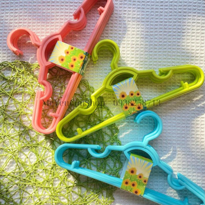 Set 6 Móc Nhựa Finley PP Nguyên Sinh Cao Cấp Đa Năng Móc Quần Áo Trẻ Em, Phụ Kiện - katydang