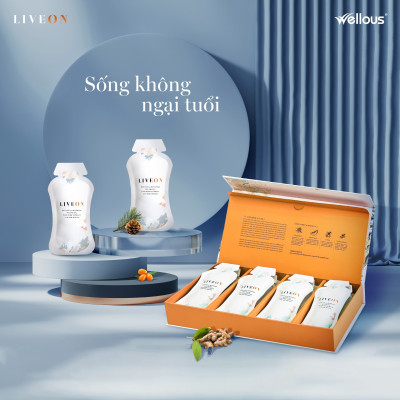 COMBO TRẮNG SÁNG DA VÀ CHỐNG LÃO HÓA (1 HỘP D-VINE VÀ 2 HỘP LIVEON)