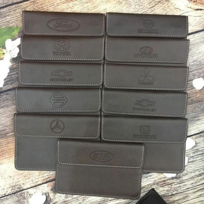 Ví đựng giấy tờ xe ô tô Vinfast Da Cao Cấp, Ví da đựng giấy tờ xe ô tô