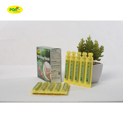 Dáng Thanh PQA Thành Phần Từ Thiên Nhiên Hỗ Trợ Tăng Cường Chuyển Hóa Chất Béo Hộp 10 Ống