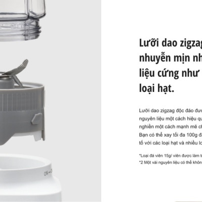 Máy xay sinh tố Panasonic MX-XP103WRA - Hàng Chính Hãng