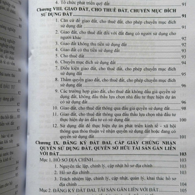 Sách Quy Định Chi Tiết Luật Đất Đai Về Tính, Thu, Nộp Tiền Sử Dụng Đất, Tiền Thuê Đất Và Quỹ Phát Triển Đất (V2516T)