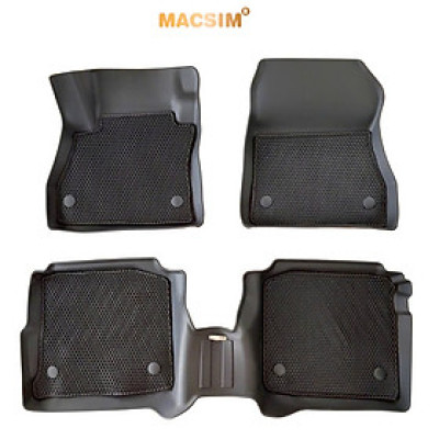 Thảm 2 lớp (sd3) dạng lưới lục giác cho Nissan Kick bề mặt cao su siêu sạch nhãn hiệu Macsim