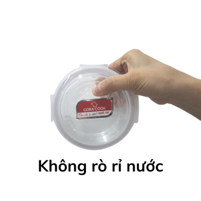 [Mua 2 Tặng 1] Bộ Hộp Đựng Thức Ăn Hộp Cơm Bảo Quản Thực Phẩm Thủy Tinh Chịu Nhiệt - 370ml