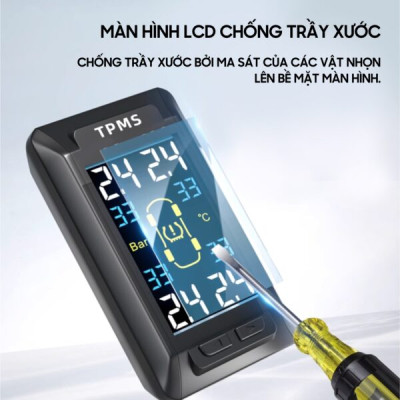 Cảm biến áp suất lốp ô tô Lifepro L630s Special Hàng chính hãng