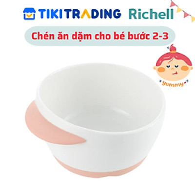 Chén ăn dặm cho bé RICHELL TLI bước 2-3 | Baby