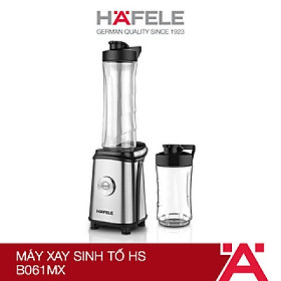  Máy xay sinh tố mini 2 bình Häfele HS-B061MX 535.43.293 - Hàng chính hãng