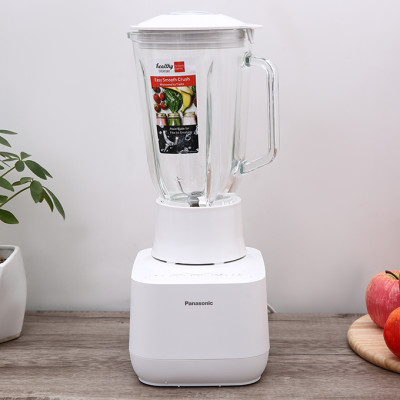 Máy Xay Sinh Tố Panasonic MX-MG5351WRA - Công suất 700W- Dung tích 1.5L - Lưỡi dao thép không gỉ- cối xay thủy tinh - Xay đá mịn - Hàng Chính Hãng - Bảo hành 12 tháng