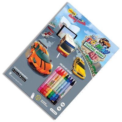 Bộ Tập Tô Màu Thông Minh 4D Colokit CB-C023/4D
