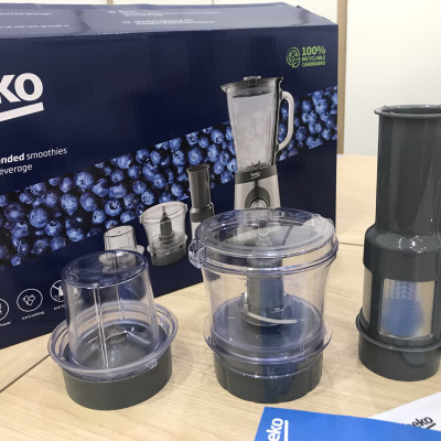 Máy xay sinh tố để bàn Beko TBN 30848 X (800 W, 1.5 L) - Hàng chính hãng
