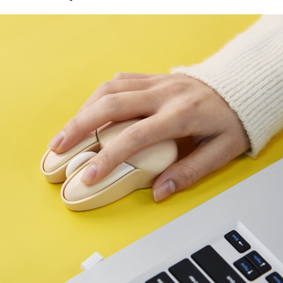 Chuột không dây MOFII M6 kết nối không dây bằng chip USB 2.4G với thiết kế tai thỏ vô cùng dễ thương - HÀNG CHÍNH HÃNG