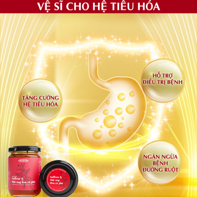 Saffron mật ong Kingdom Herb chính hãng thượng hạng nguyên chất 100% hộp 311g (tặng que lấy mật và bình thuỷ tinh)