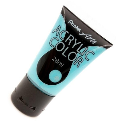 Tuýp Màu Acrylic Pentel WA2-T76 - Aqua Blue