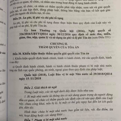 Chỉ dẫn tra cứu áp dụng Luật tố tụng hành chính năm 2015