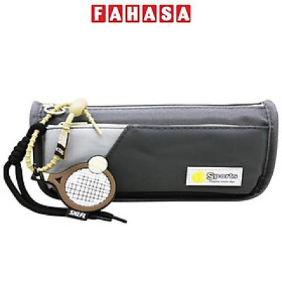 Bóp Viết Vải Sport Kèm Móc Khóa - Shunde 9107 - Màu Xám