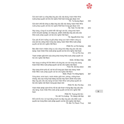 Luật Hành chính Việt Nam: Từ truyền thống đến Nhà nước pháp quyền xã hội chủ nghĩa (bản in 2023)