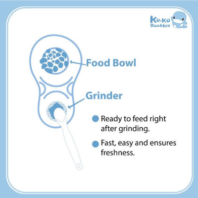 DỤNG CỤ NGHIỀN THỨC ĂN CHO BÉ KUKU - KU3009