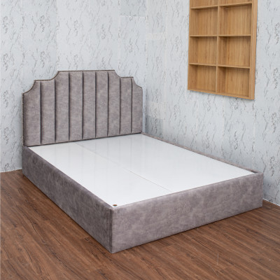 Giường ngủ MDF Juno sofa HLMCT bọc nệm lựa chọn màu ván nệm bọc KT 1m6/1m8  - không hộc kéo 