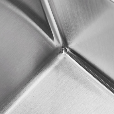 Combo chậu rửa chén bát inox hai hố cân 8245, vòi rửa bát inox rút dây 01, bộ xả chậu, bình xà phòng, rá inox đa năng