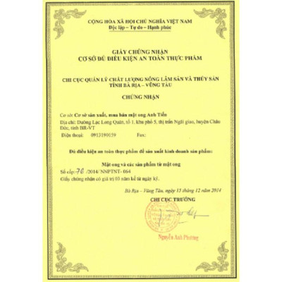 Bộ 4 Mật Ong Thiên Nhiên 5 Sạch Honeyboy 1kg