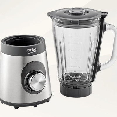 Máy xay sinh tố để bàn Beko TBN 30848 X (800 W, 1.5 L) - Hàng chính hãng