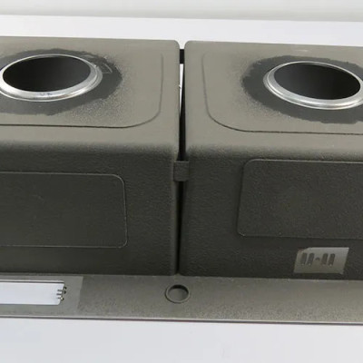 Chậu rửa chén Handmade Inox SUS 304 Eurolife EL-C21 (Trắng bạc)