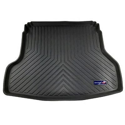 Thảm lót cốp xe ô tô Kia K3 ( Kia Cerato) 2017-đến nay nhãn hiệu Macsim chất liệu TPV cao cấp màu đen(AT012)