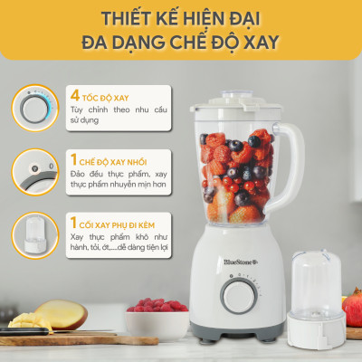 Máy Xay Sinh Tố BlueStone BLB-5328 1.5 Lít 450W - Hàng Chính Hãng